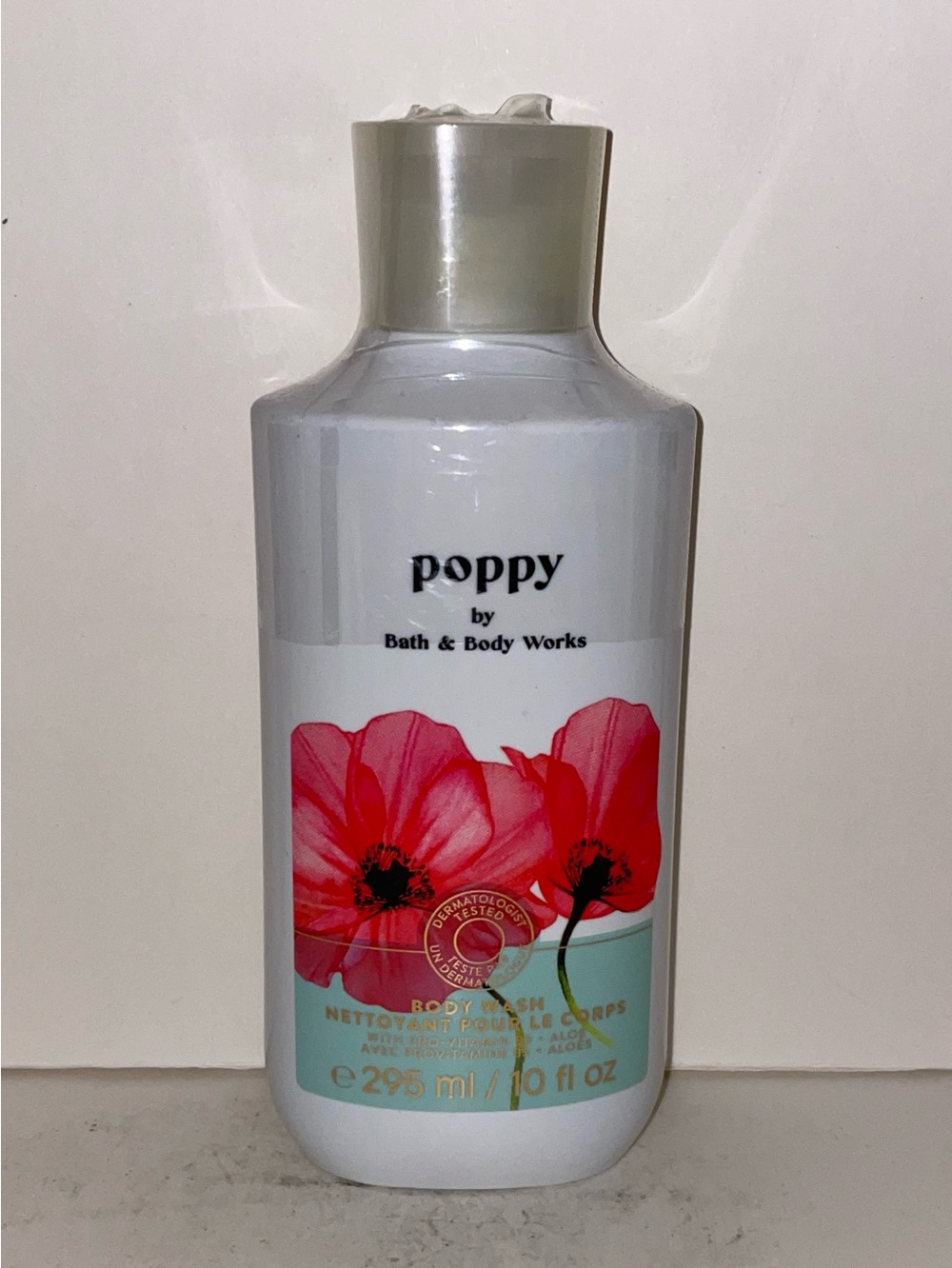 Bath & Body Works Poppy Body Wash 10oz Discontinued Sealed New